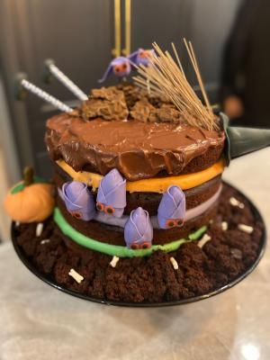 021-What is an idiom for eating?