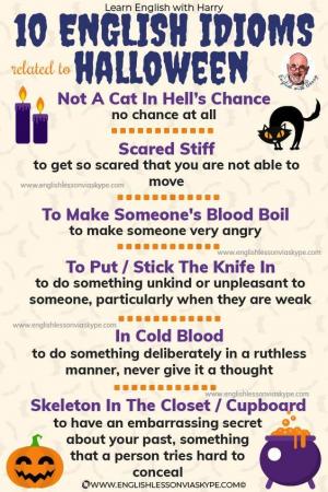 029- Halloween Idioms