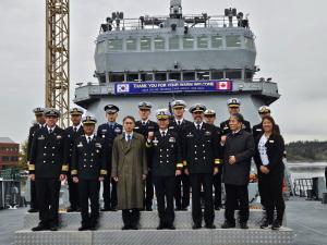 Vancouver Consulate Hosts 2024 Naval Cruise Training Squadron in Victoria