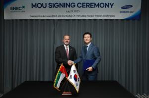Samsung C&T and UAE Nuclear Authority Forge Partnership for Global Nuclear Advancement