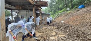 한수원, 노사 합동 수해 현장 피해 복구 봉사활동 실시