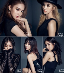 Fiestar Shares Jacket Photos of Individual Members