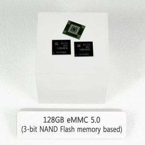 Samsung Electronics Introduces High-performance 128-Gigabyte, 3-bit NAND Flash Memory Storage for Mass Mobile Device Market